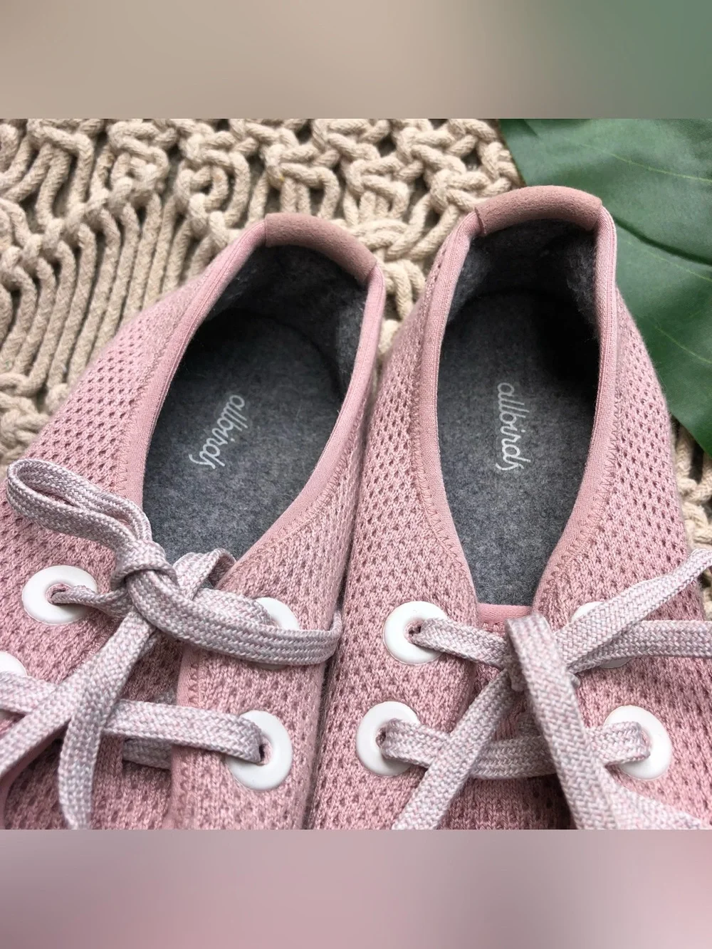 Allbirds Pink Sneakers Tree Skippers Women’s Size 9 - Picture 9 of 12